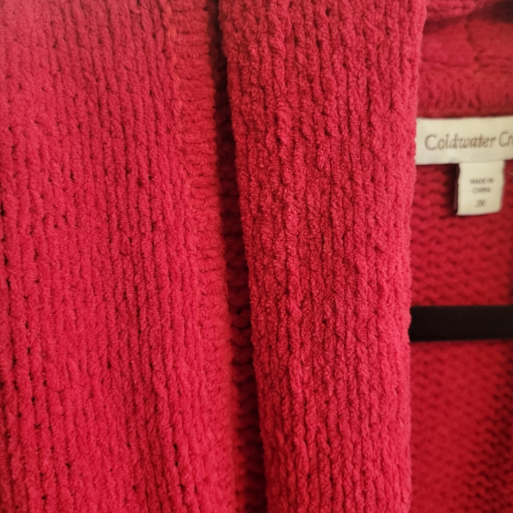 Soft Chenille Robe 3X - Picture 7 of 8